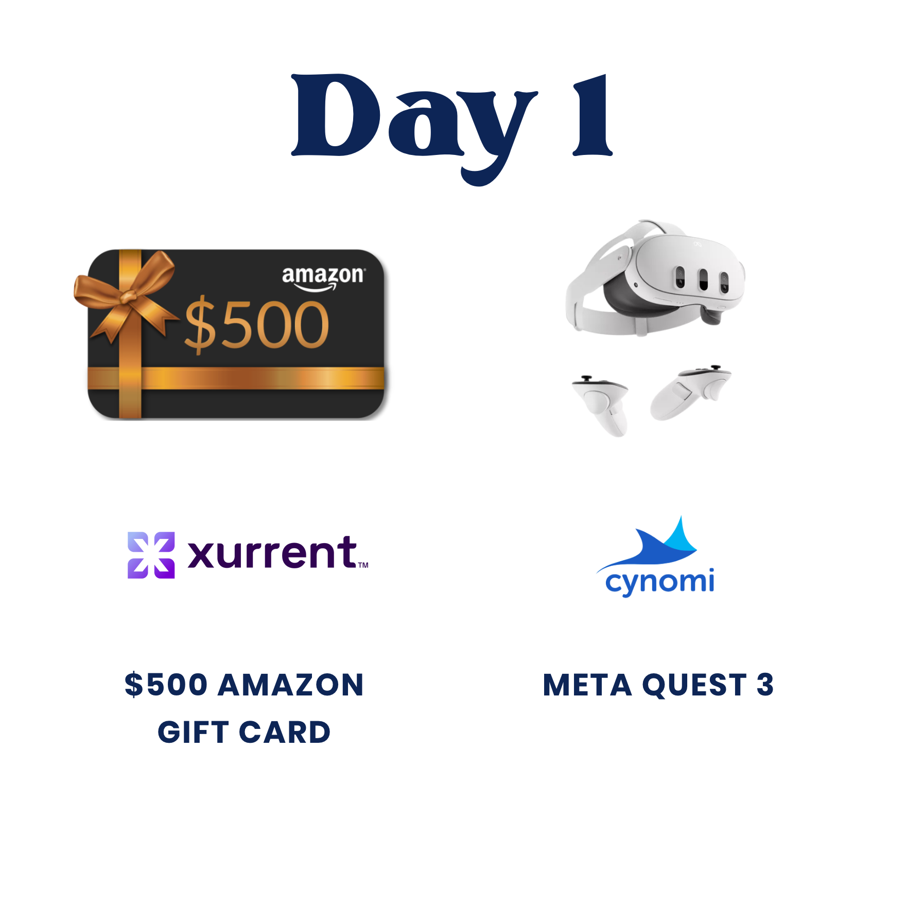 Day 1 Prizes Day 1 Prizes