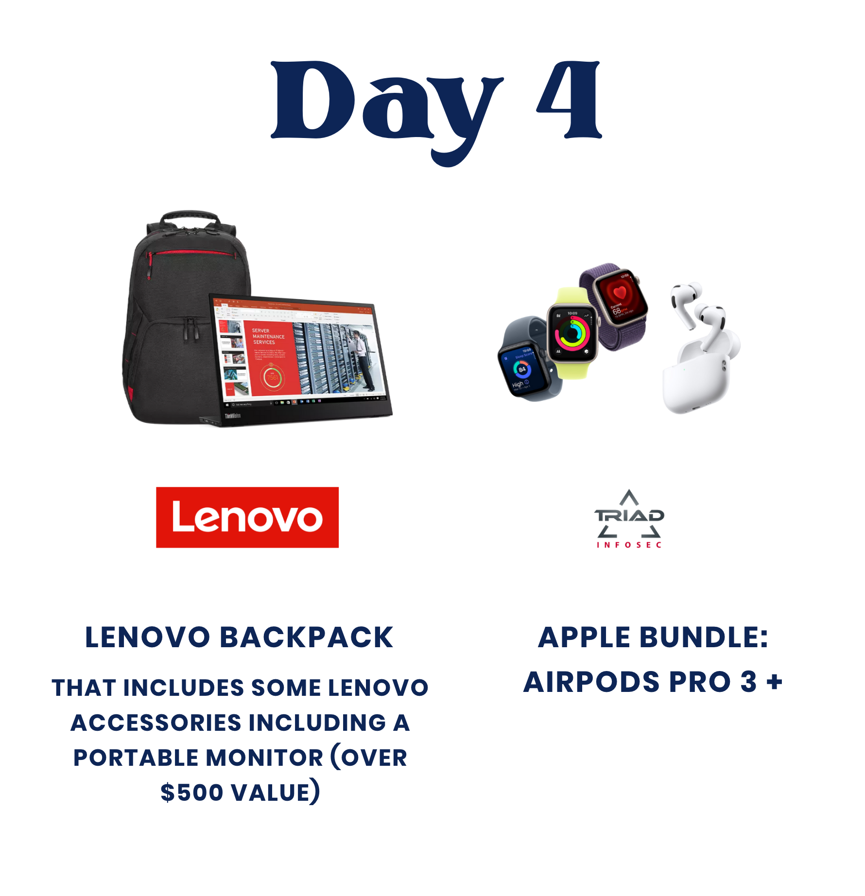 Day 4 Prizes Day 4 Prizes